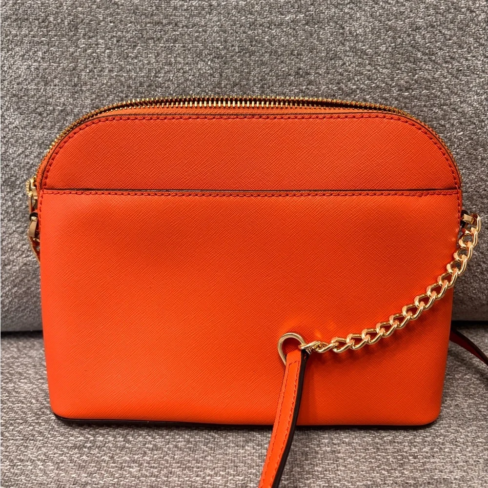 Michael Kors Vibrant Orange Crossbody Bag